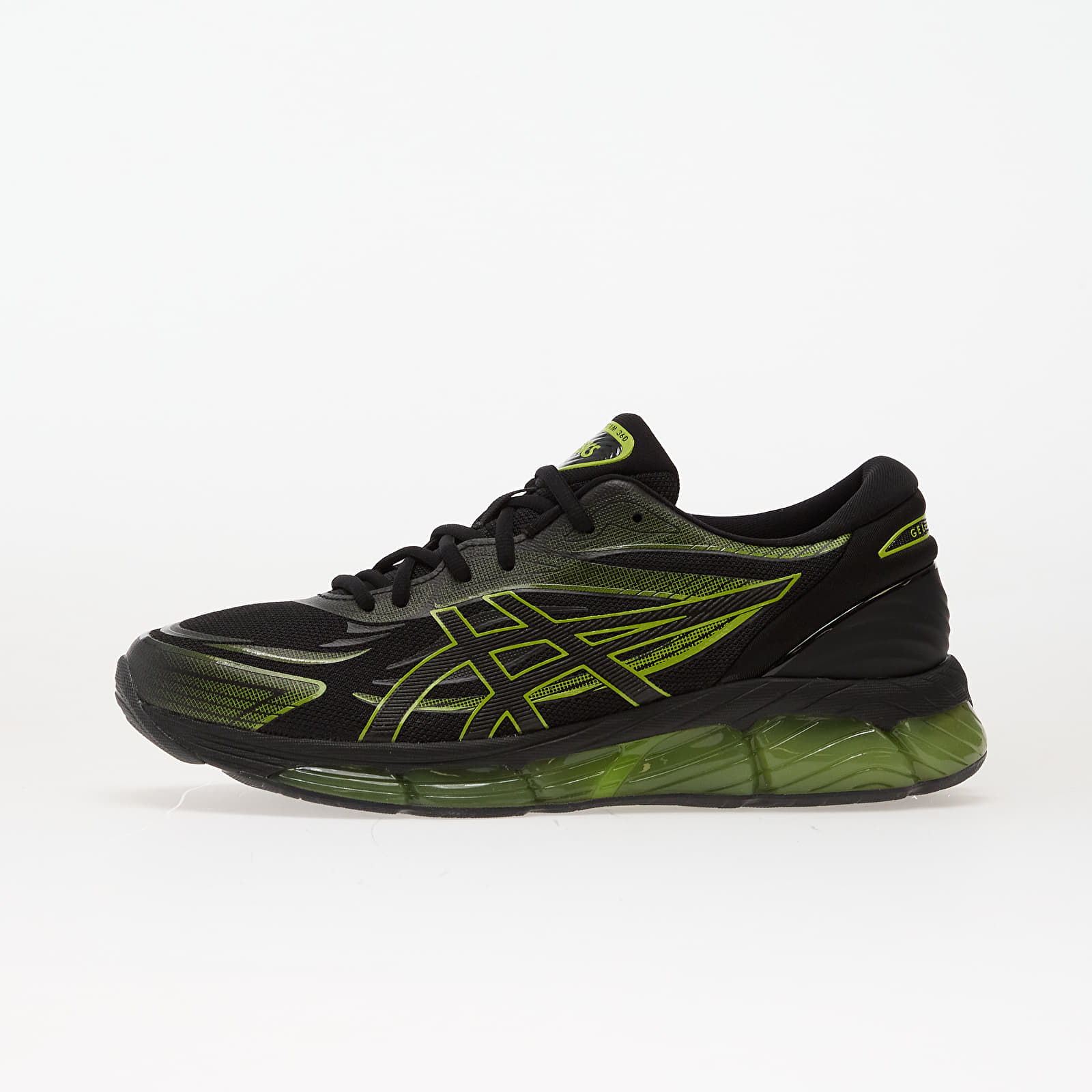 Vīriešu čības un apavi Asics Gel-Quantum 360 Viii Black/ Green Apple