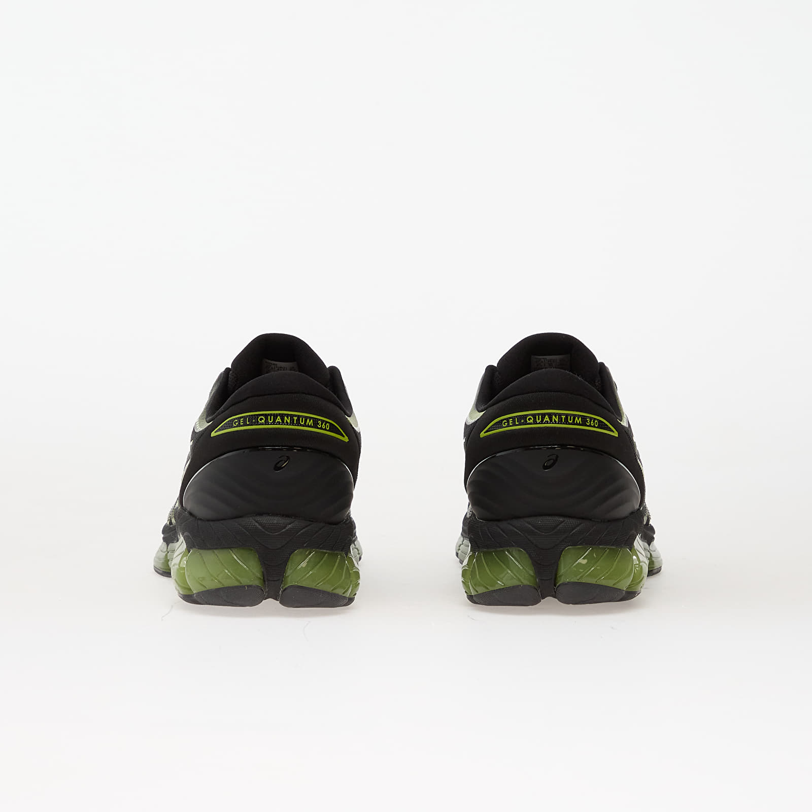 Vīriešu čības un apavi Asics Gel-Quantum 360 Viii Black/ Green Apple