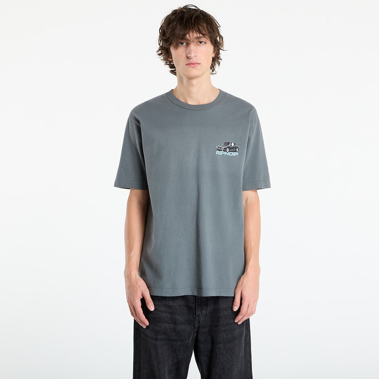 T-shirts homme RIPNDIP Vroom Vroom Tee Charcoal