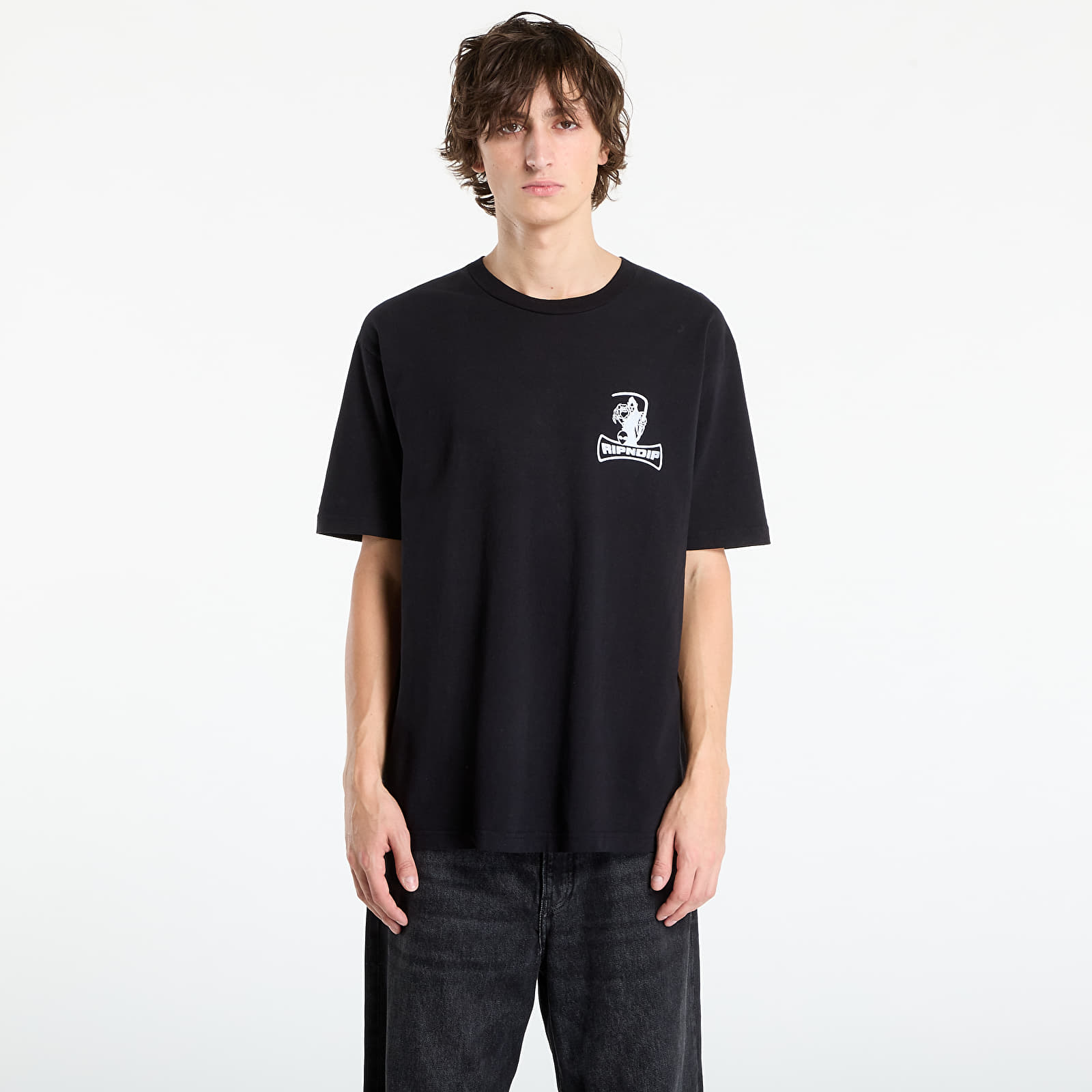 T-shirts homme RIPNDIP Meltdown Tee Black