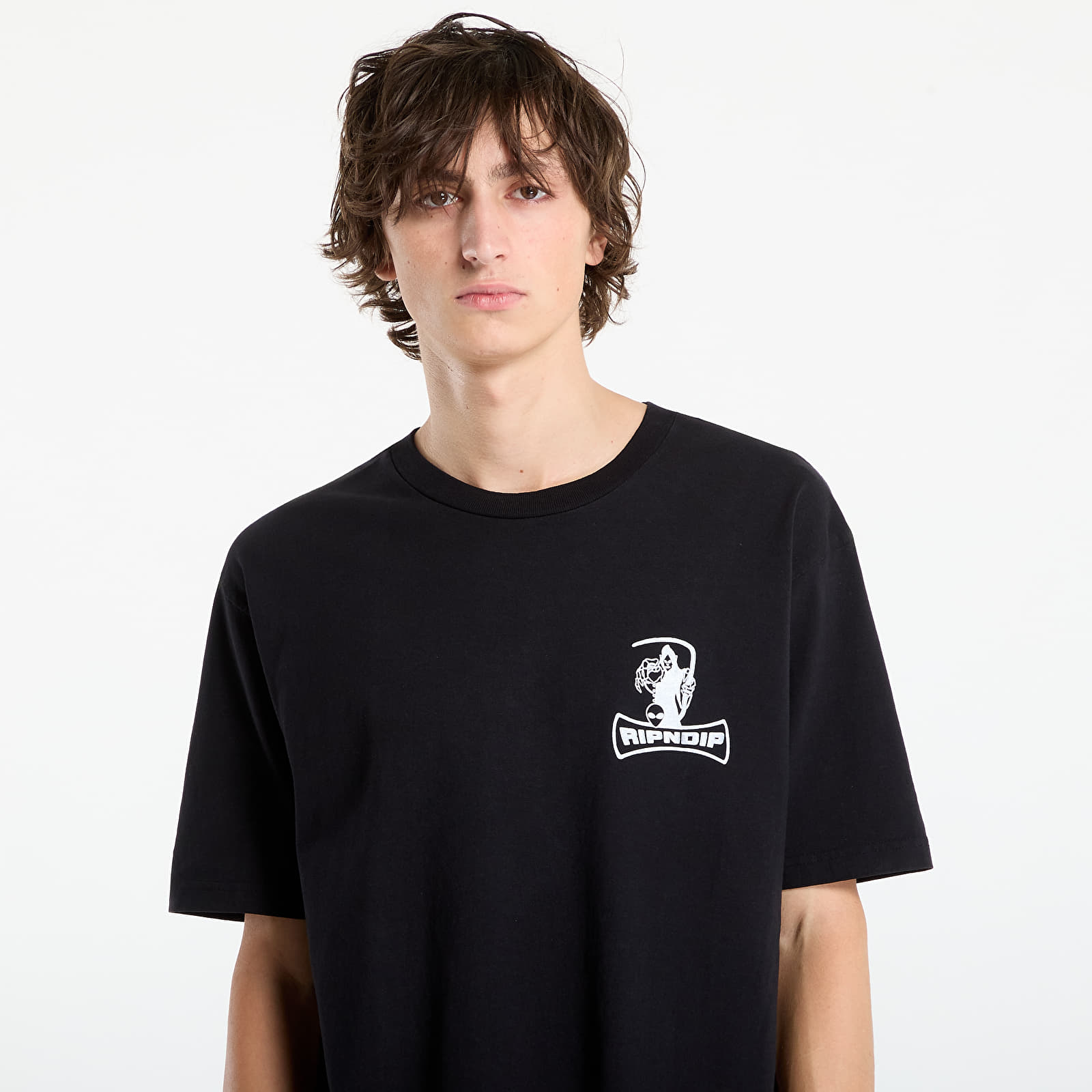 T-shirts homme RIPNDIP Meltdown Tee Black