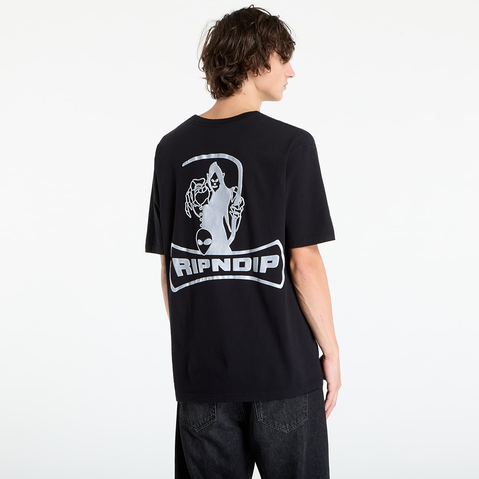 T-shirts homme RIPNDIP Meltdown Tee Black