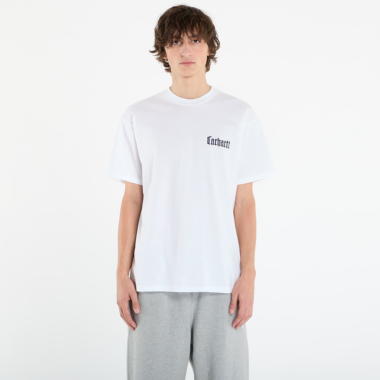 Camisetas de hombre Carhartt WIP S/S Schooling T-Shirt UNISEX White