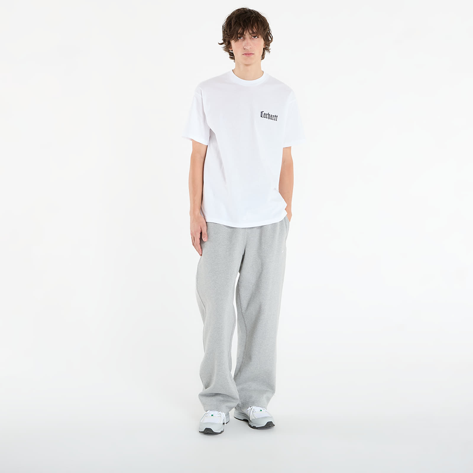 Camisetas de hombre Carhartt WIP S/S Schooling T-Shirt UNISEX White