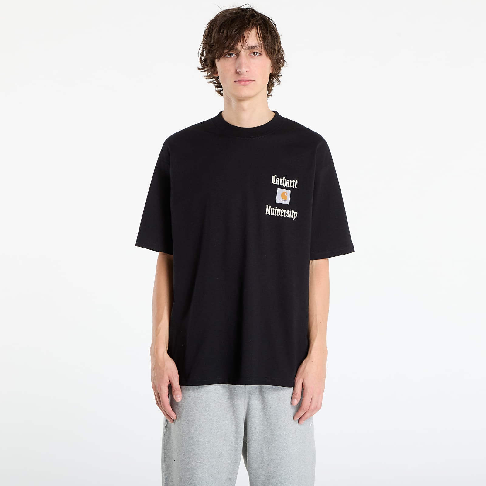 Tricou Carhartt WIP S/S Schooling Heart T-Shirt UNISEX Black M