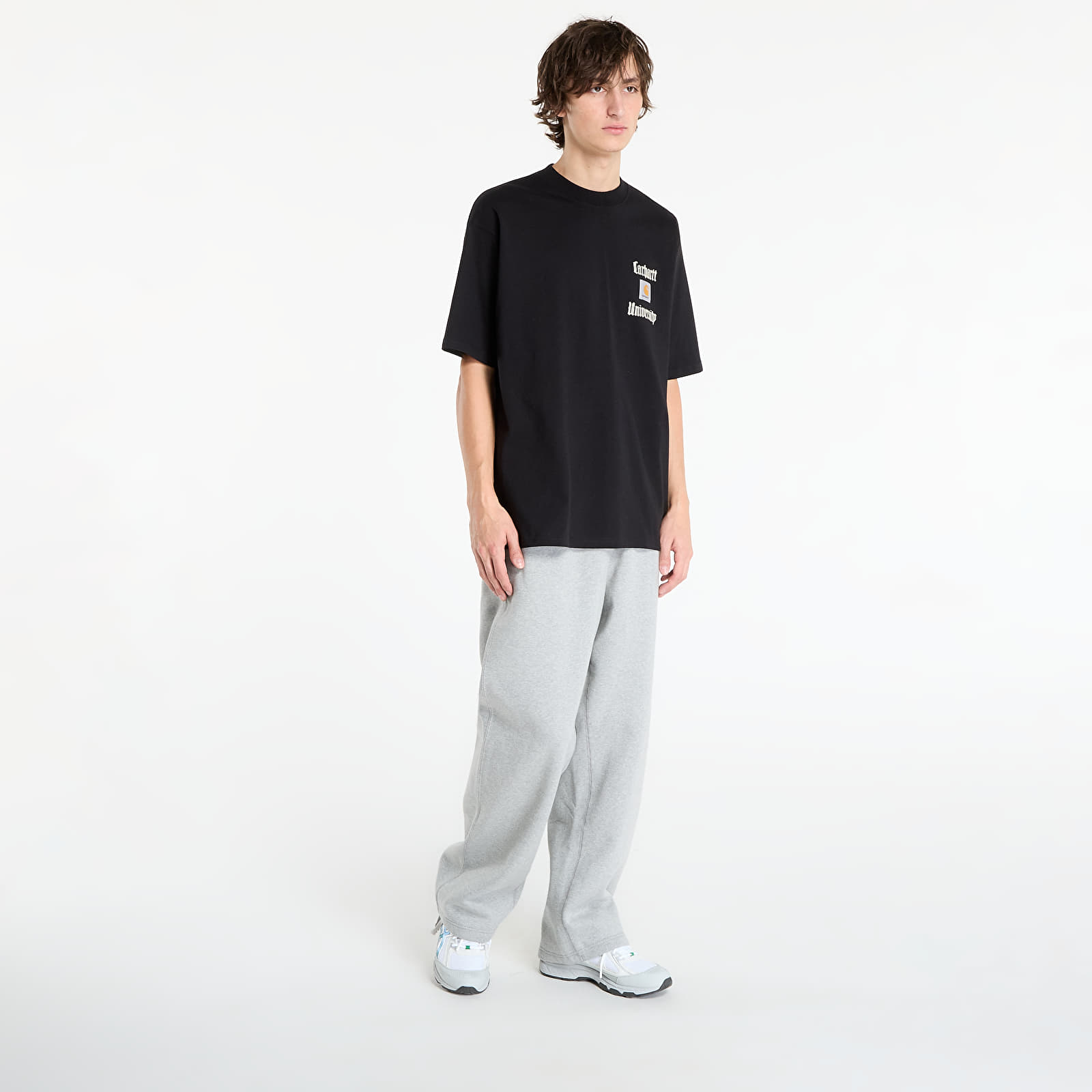 Camisetas de hombre Carhartt WIP S/S Schooling Heart T-Shirt UNISEX Black