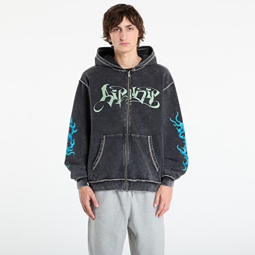 Džemperis RIPNDIP Squabble Up Hoodie Black Vintage Wash