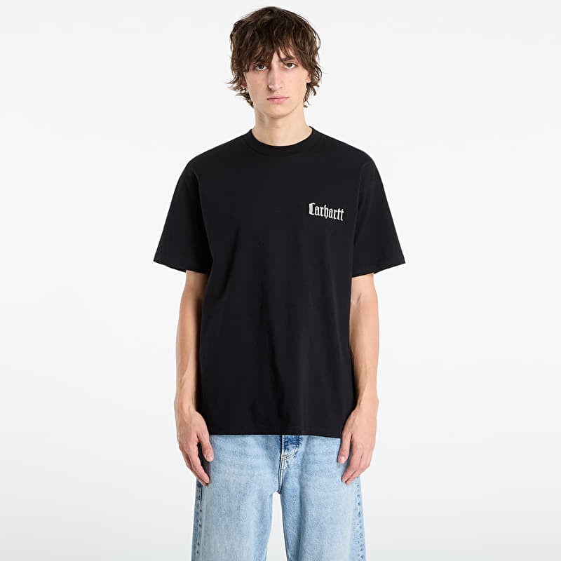 Póló Carhartt WIP S/S Schooling T-Shirt UNISEX Black