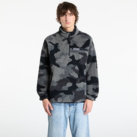 Džemperis Columbia Rugged Ridge™ High Pile Half Zip Black Mod Camo