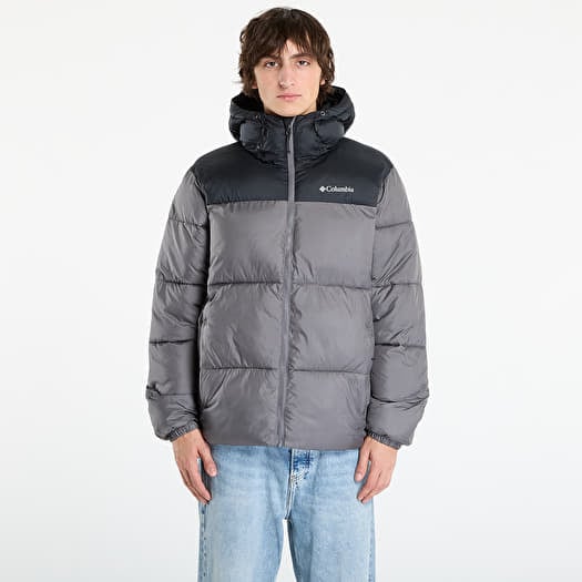Chaqueta Columbia Puffect™ II Hooded Jacket City Grey/ Black