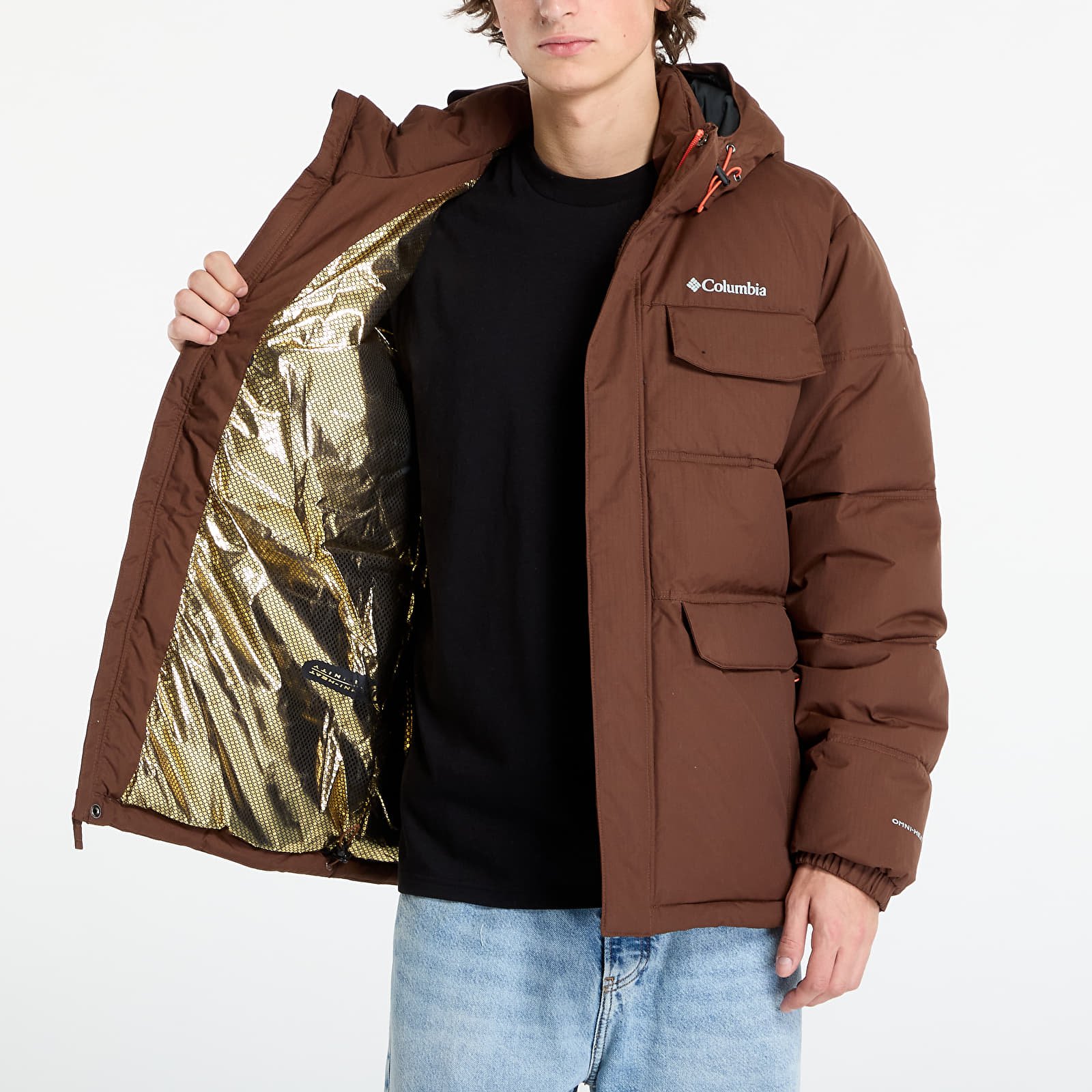 Chaquetas de plumón para hombre Columbia Landroamer™ Puffer Jacket Tobacco