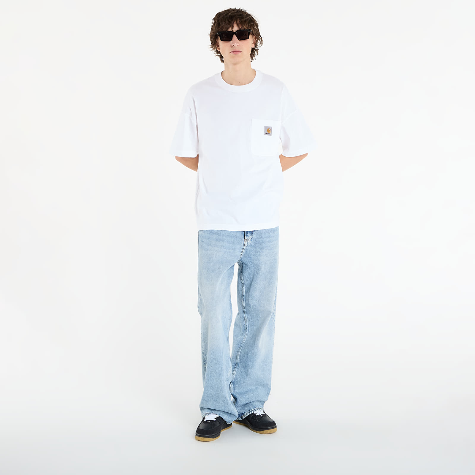 Camisetas de hombre Carhartt WIP S/S Work Pocket T-Shirt UNISEX White