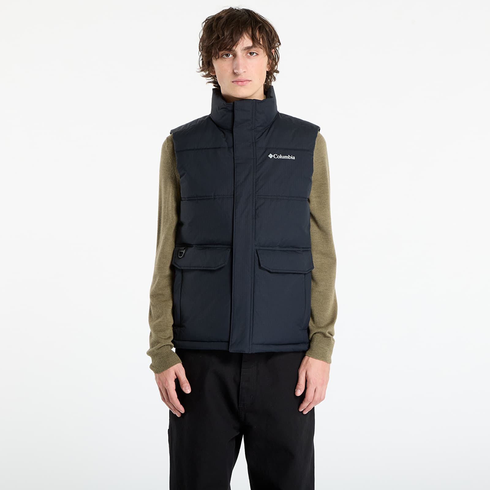 Chalecos para hombre Columbia Landroamerâ„¢ Puffer Vest Black