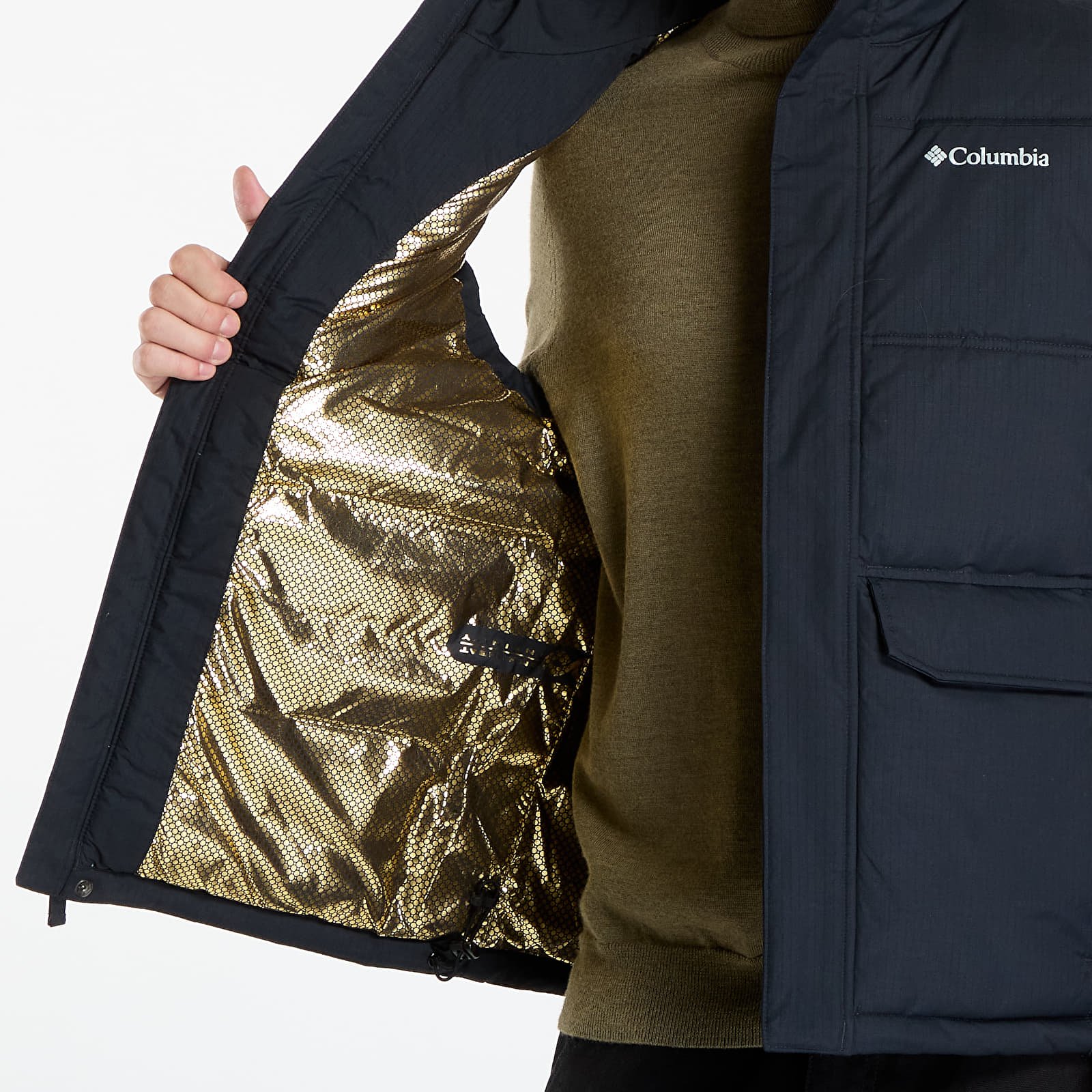 Chalecos para hombre Columbia Landroamerâ„¢ Puffer Vest Black
