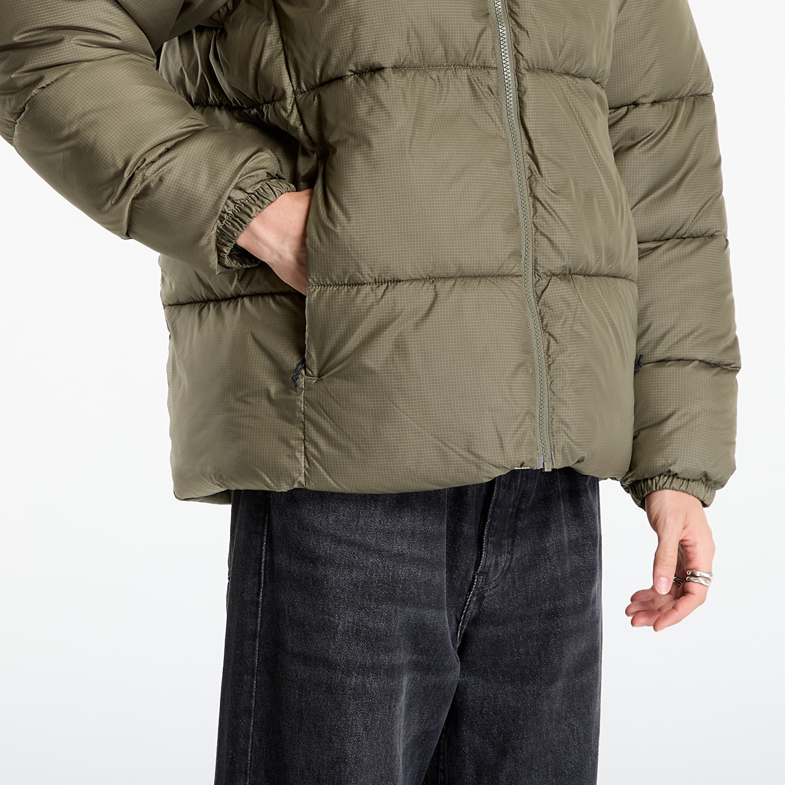 Vīriešu pūra jakas Columbia Puffect™ III Jacket Stone Green/ Black