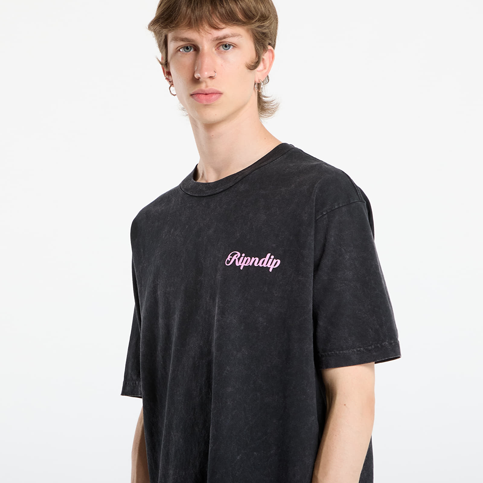 Vīriešu T-krekli RIPNDIP Memories Tee Black Vintage Wash