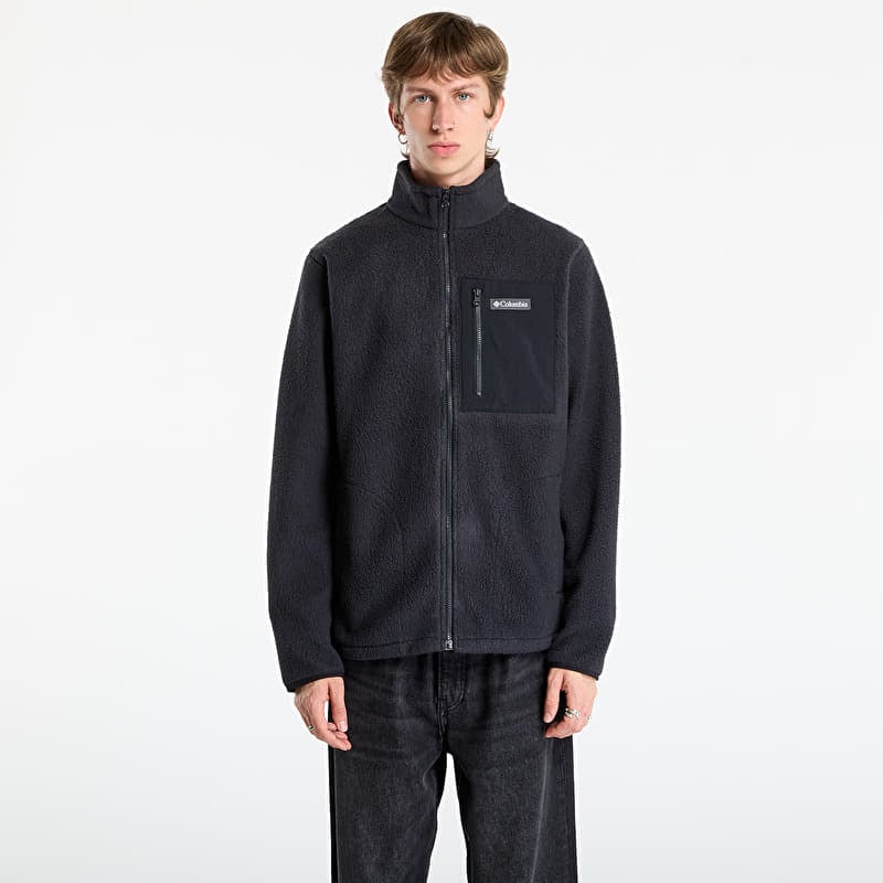 Sweatshirt Columbia Jasper Ridge™ Pebbled Full Zip Fleece Black