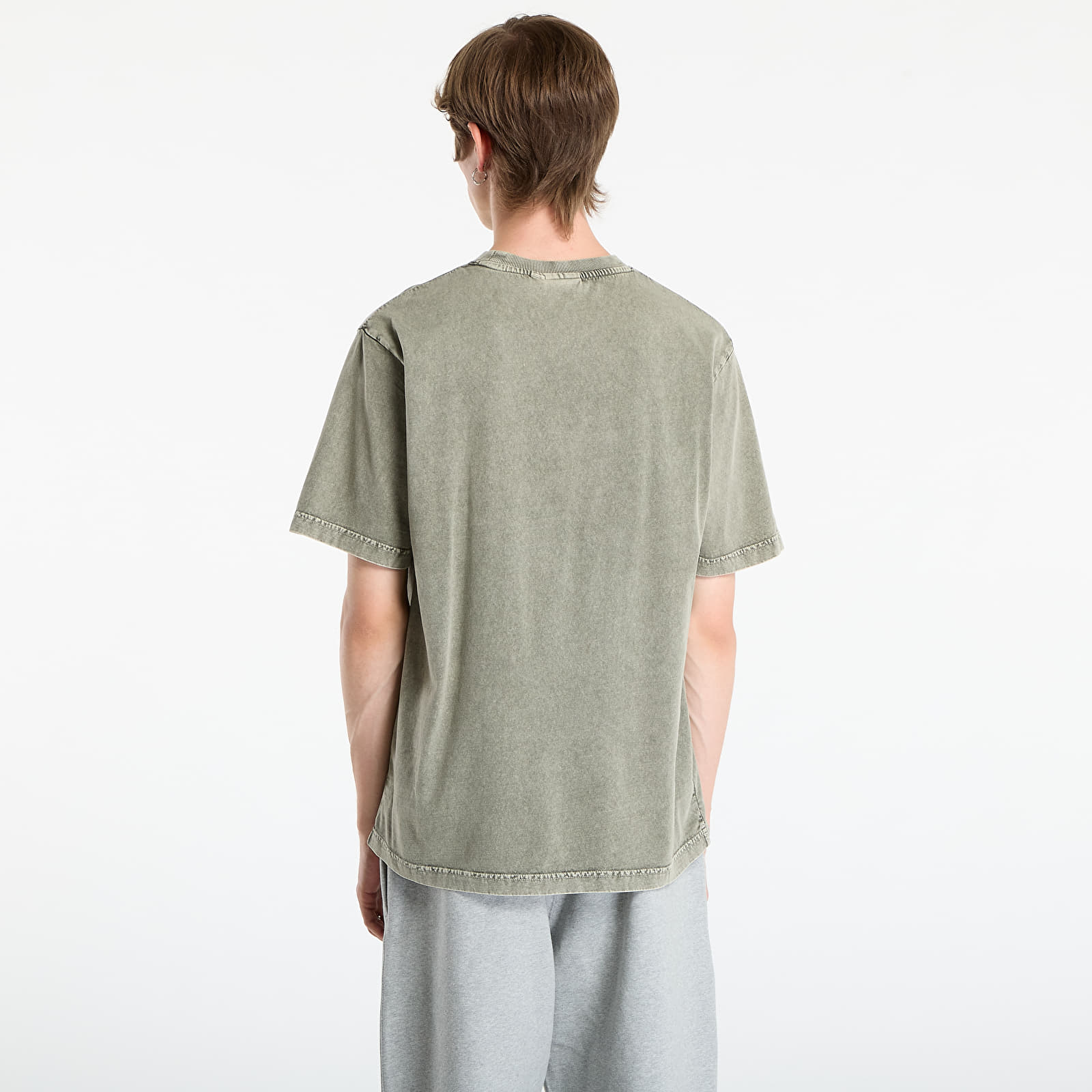 Мъжки тениски Daily Paper Dias Washed T-Shirt Rosin Green