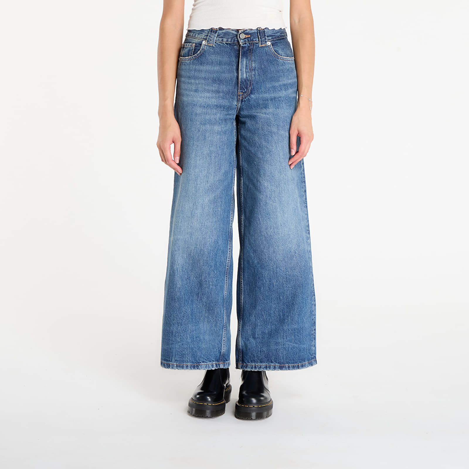 Spijkerbroeken Tommy Hilfiger 70'S High Rise Wide Leg Jeans Denim