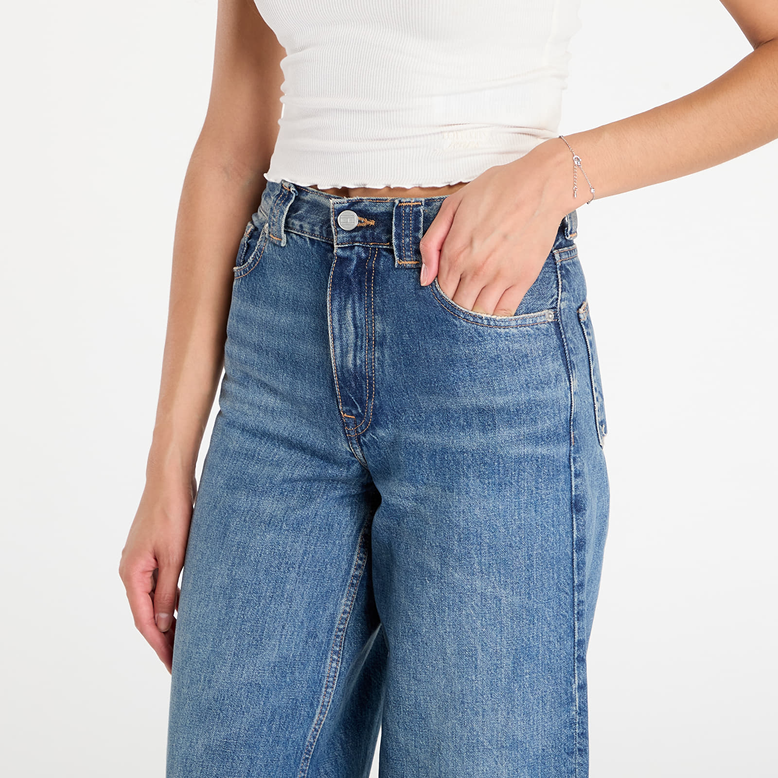 Spijkerbroeken Tommy Hilfiger 70'S High Rise Wide Leg Jeans Denim