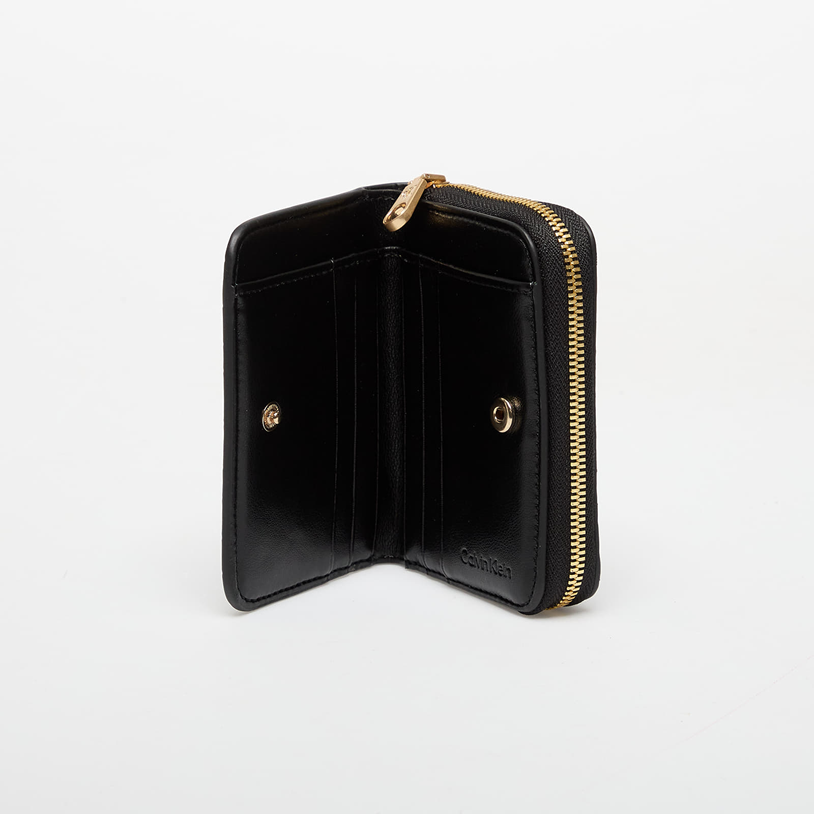 Vīriešu maki Calvin Klein Croc Medium Flap Wallet Black