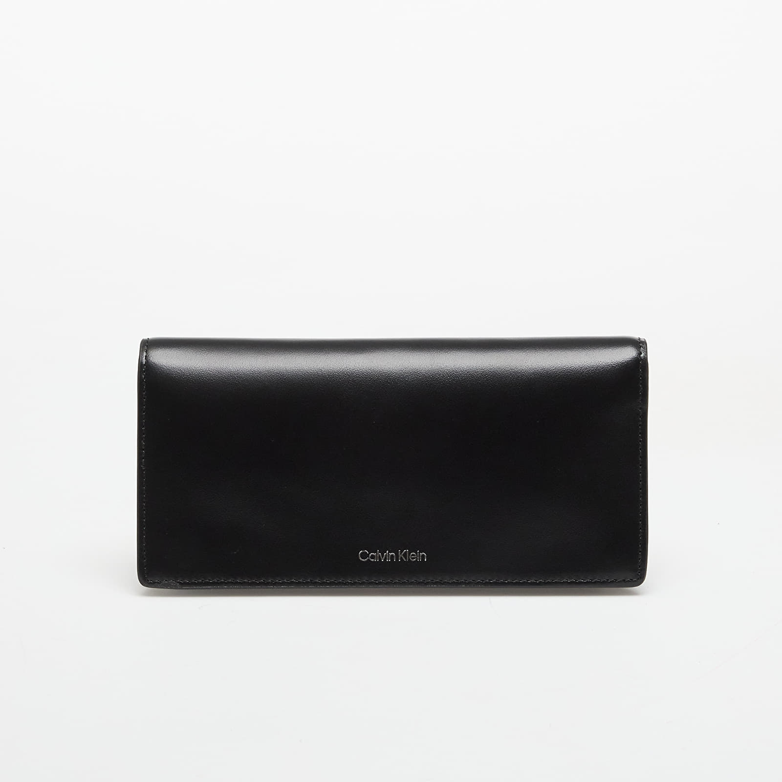 Carteras de los hombres Calvin Klein Emblem Hw Long Bifold Wallet Black