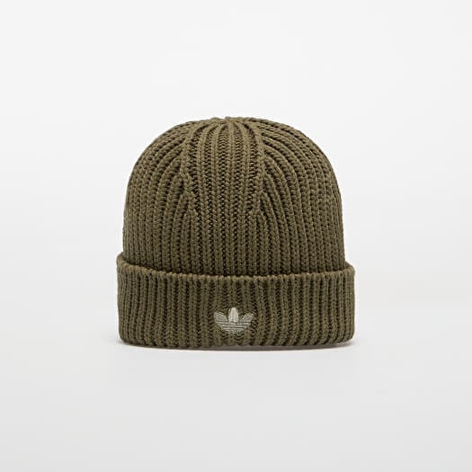 Cepure adidas Fisherman Short Beanie Olive Strata/ Semi Lucid Fuchsia