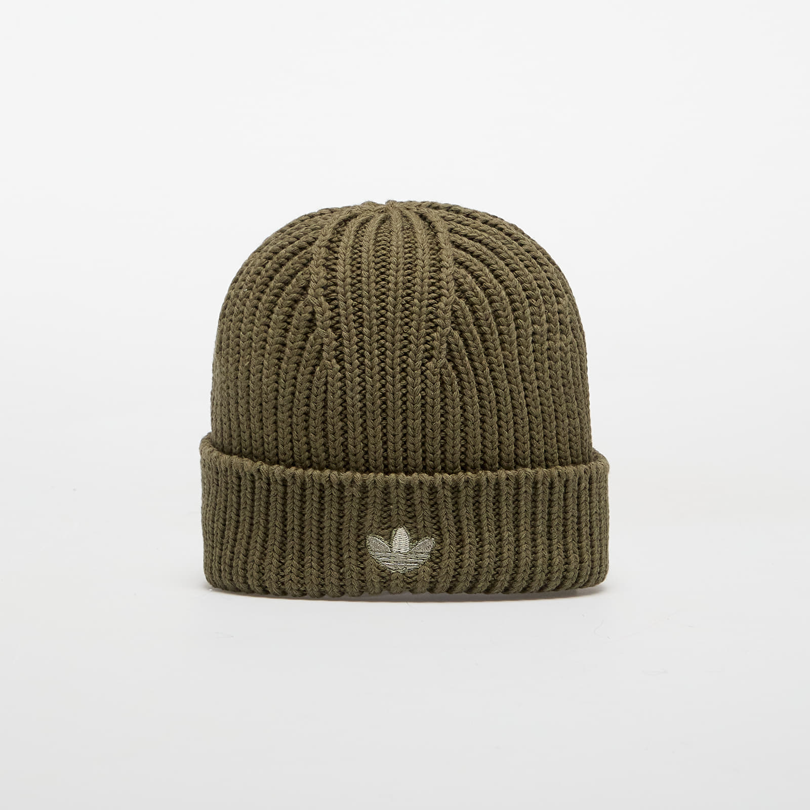 Vīriešu cepures adidas Fisherman Short Beanie Olive Strata/ Semi Lucid Fuchsia