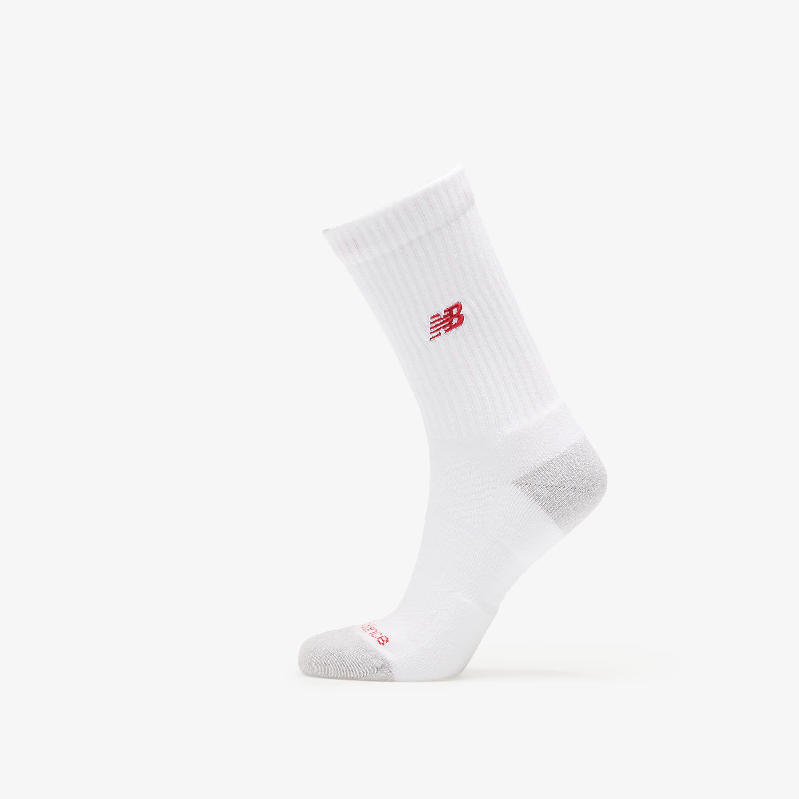 New Balance Active Premium Crew Socks 2-Pack White L