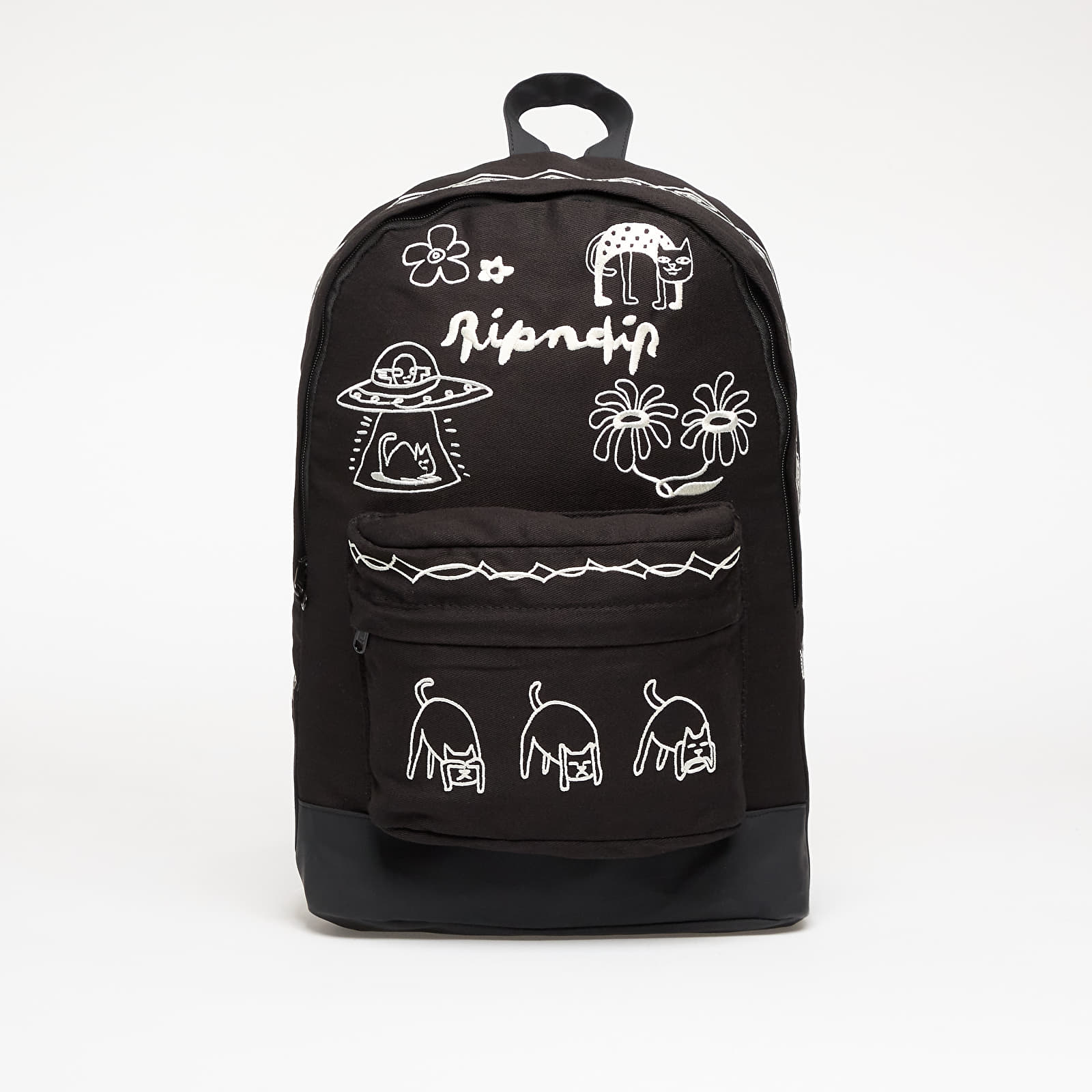 Mochilas para hombres RIPNDIP Squabble Up Backpack Black