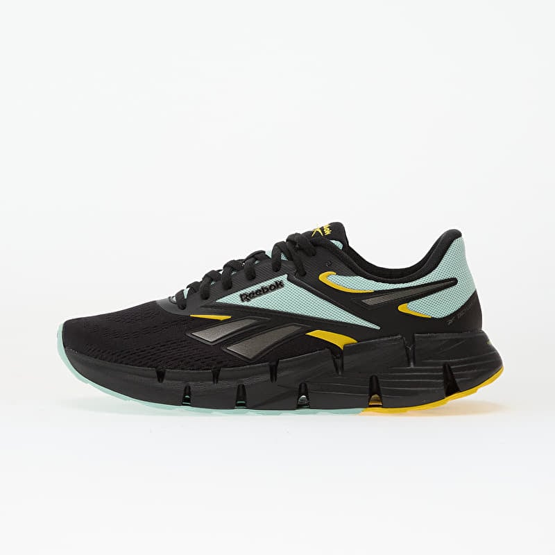 Reebok Zig Dynamica 6 Core Black/ Glitch Aqua/ Golden Haze