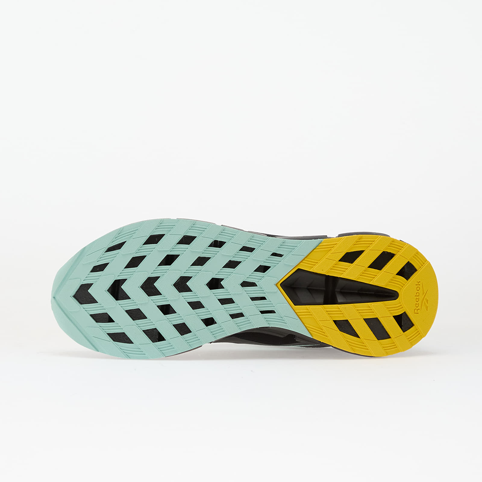 Vīriešu čības un apavi Reebok Zig Dynamica 6 Core Black/ Glitch Aqua/ Golden Haze