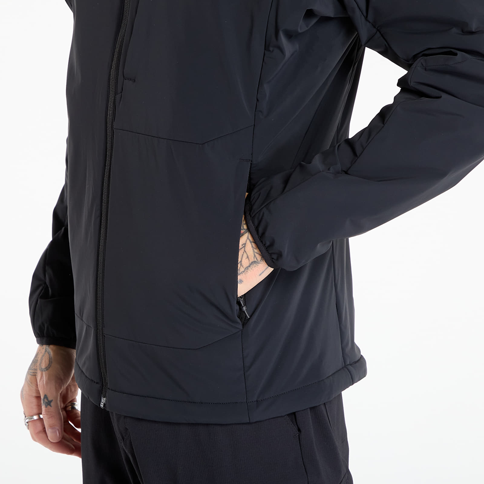 Pánské bundy Columbia Silver Leaf™ Lite Hooded Jacket Black