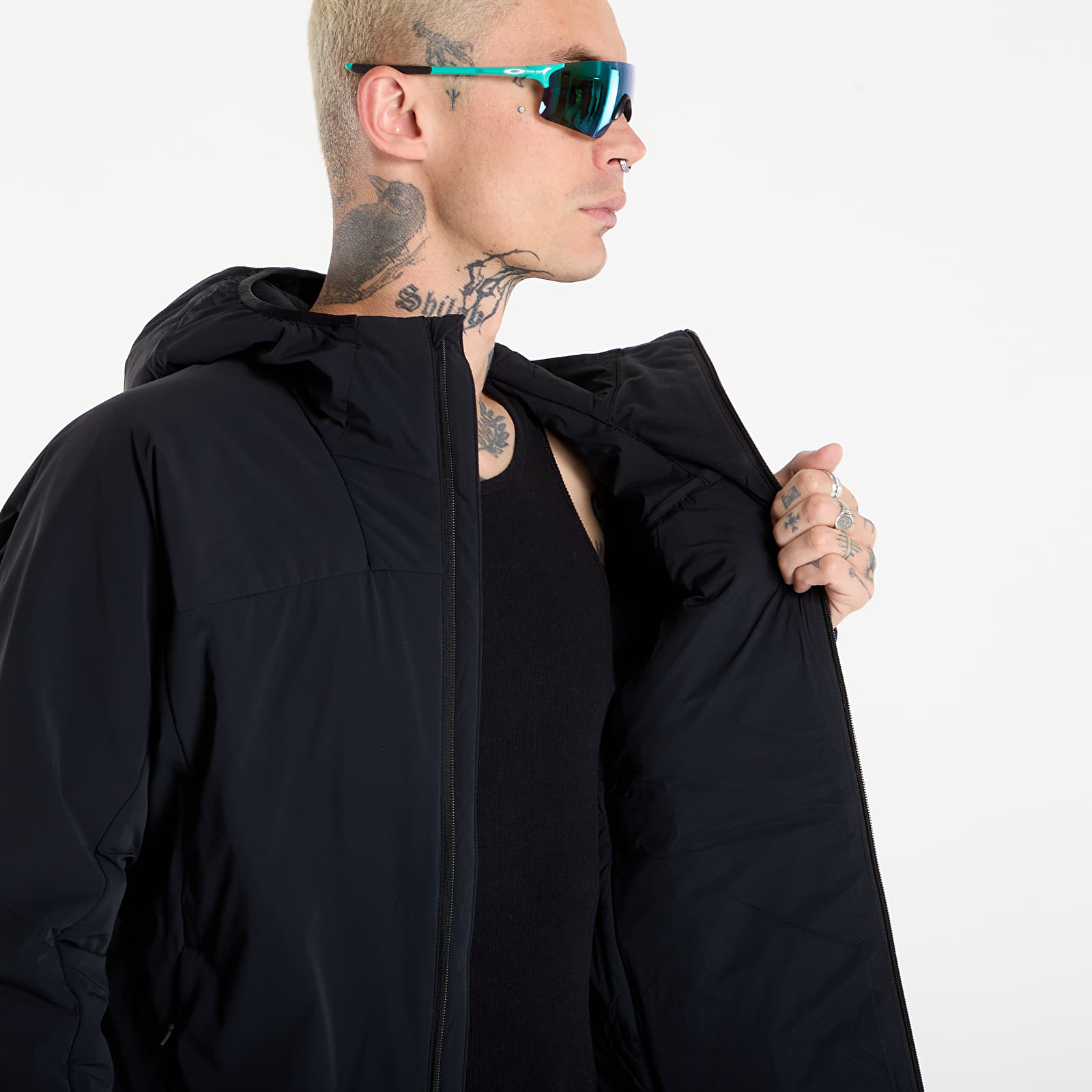 Pánské bundy Columbia Silver Leaf™ Lite Hooded Jacket Black