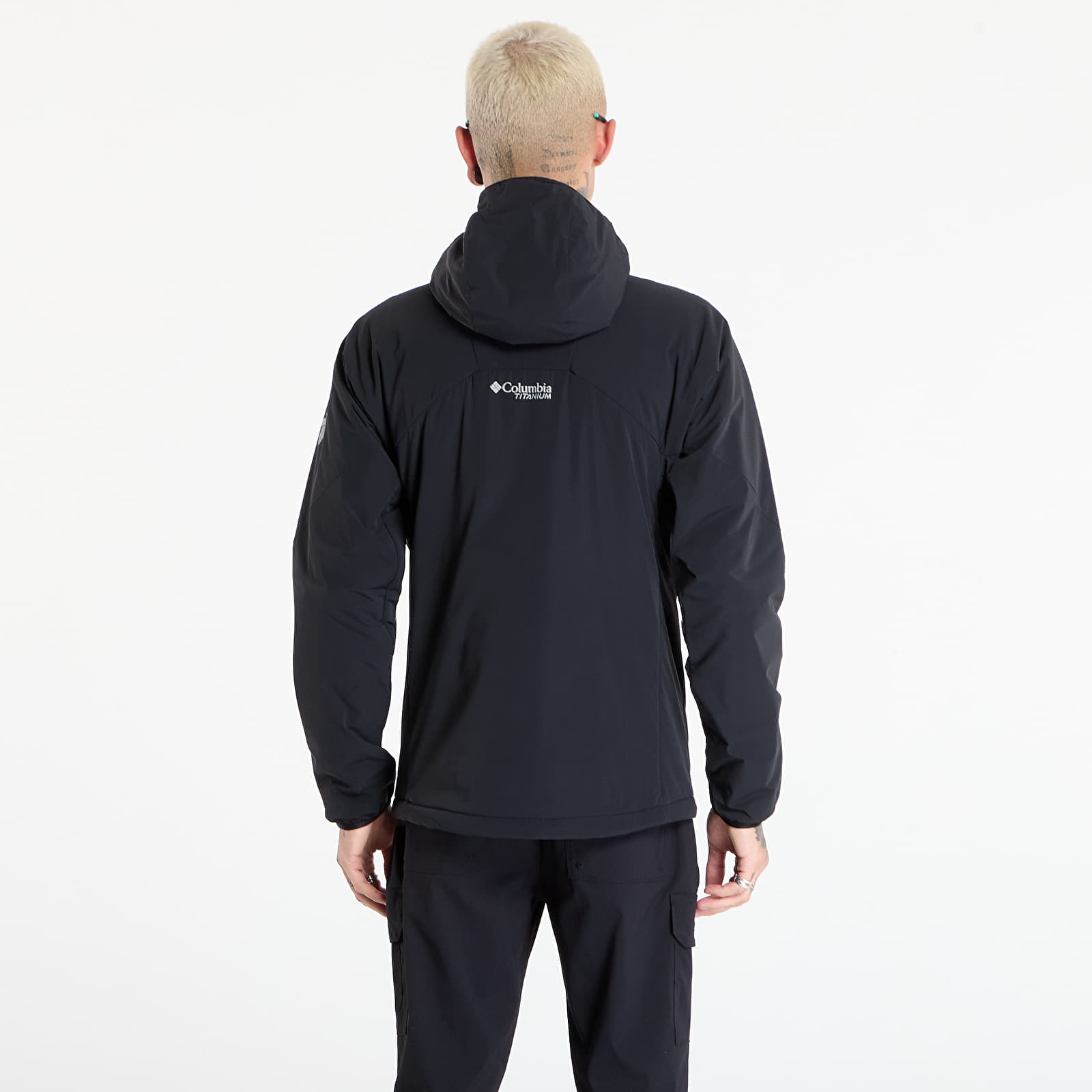 Pánské bundy Columbia Silver Leaf™ Lite Hooded Jacket Black