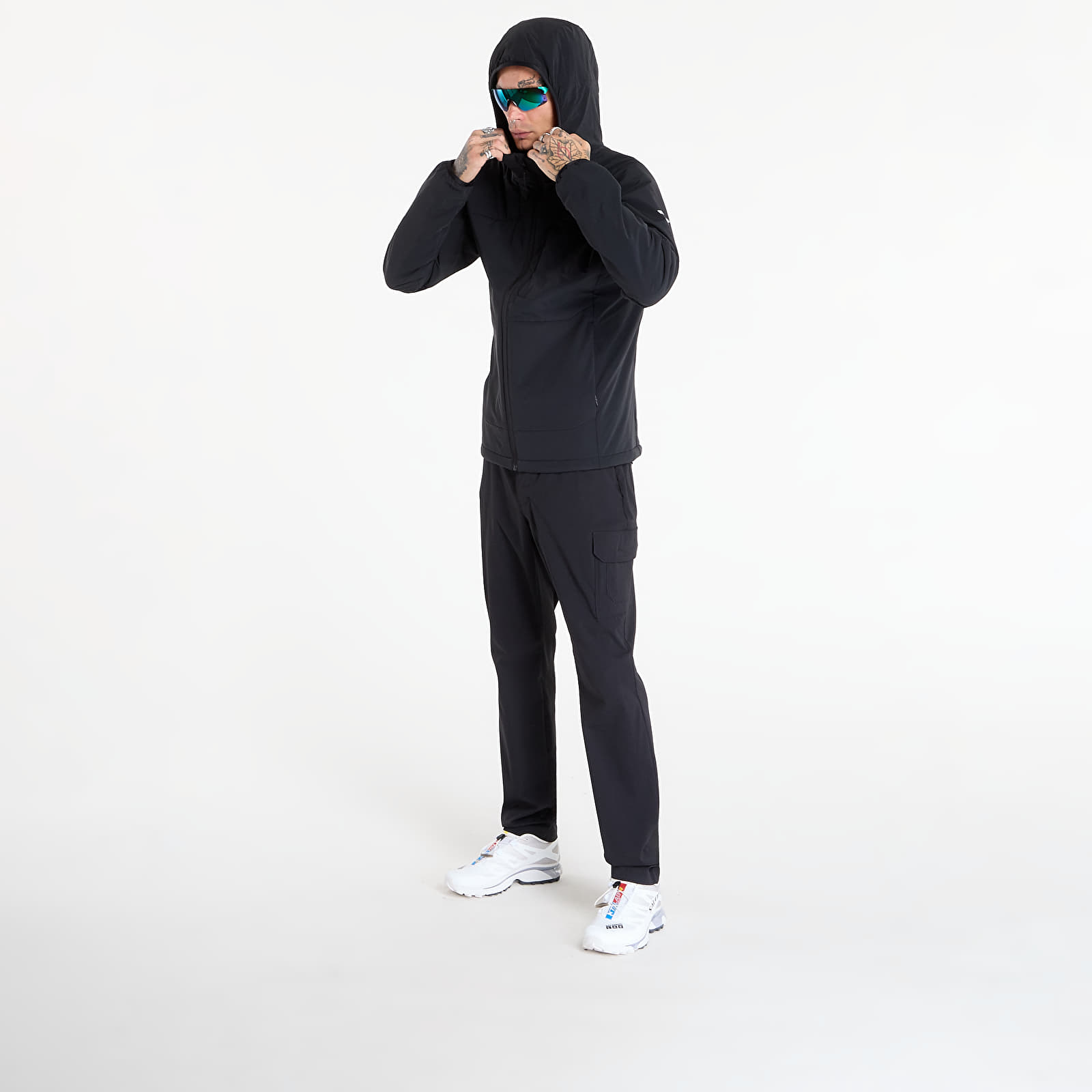 Pánské bundy Columbia Silver Leaf™ Lite Hooded Jacket Black