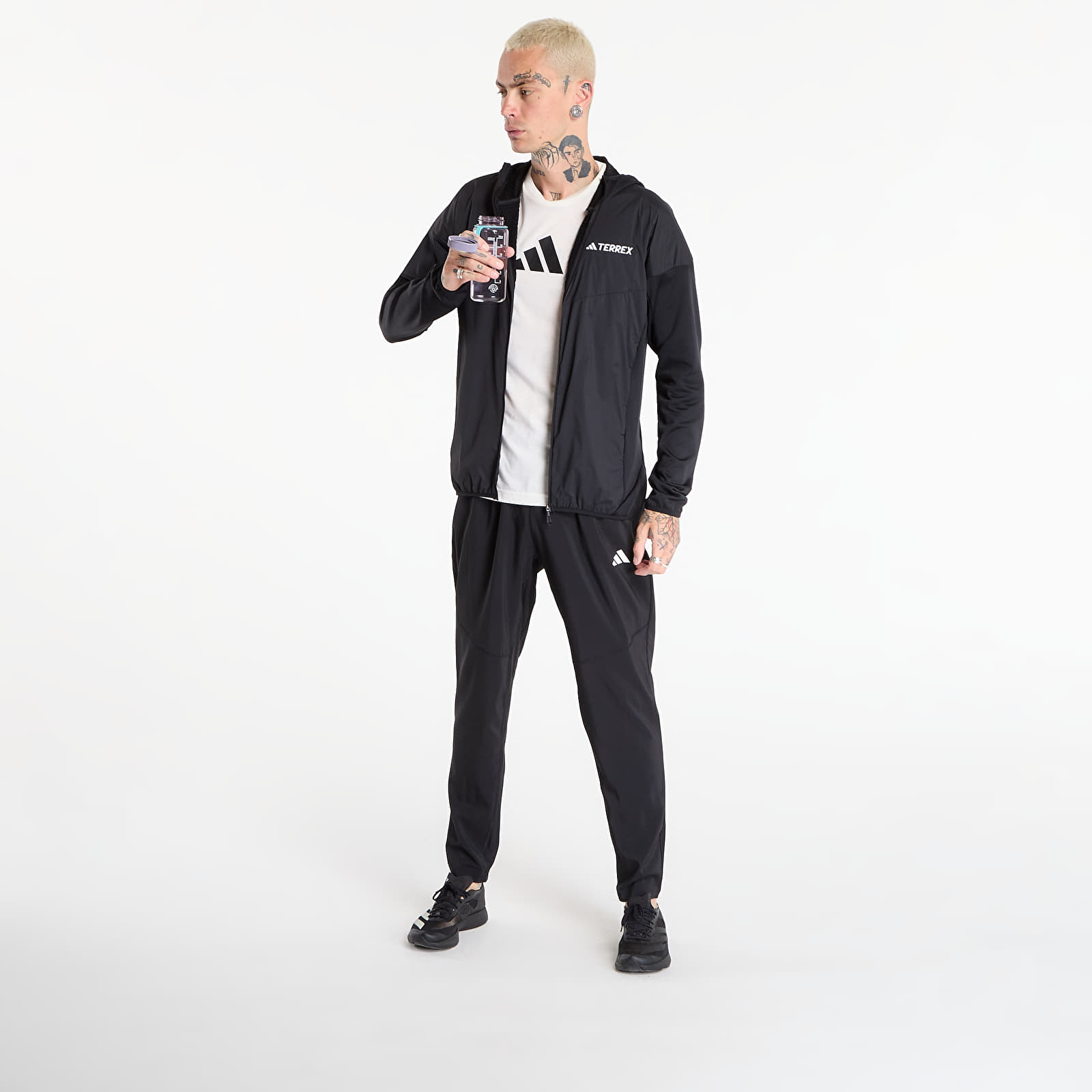 Vīriešu bikses adidas Own The Run Joggers Black