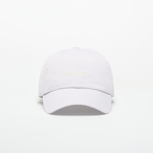 Casquette New Balance Women's 6 Panel Linear Logo Hat Pearl Grey