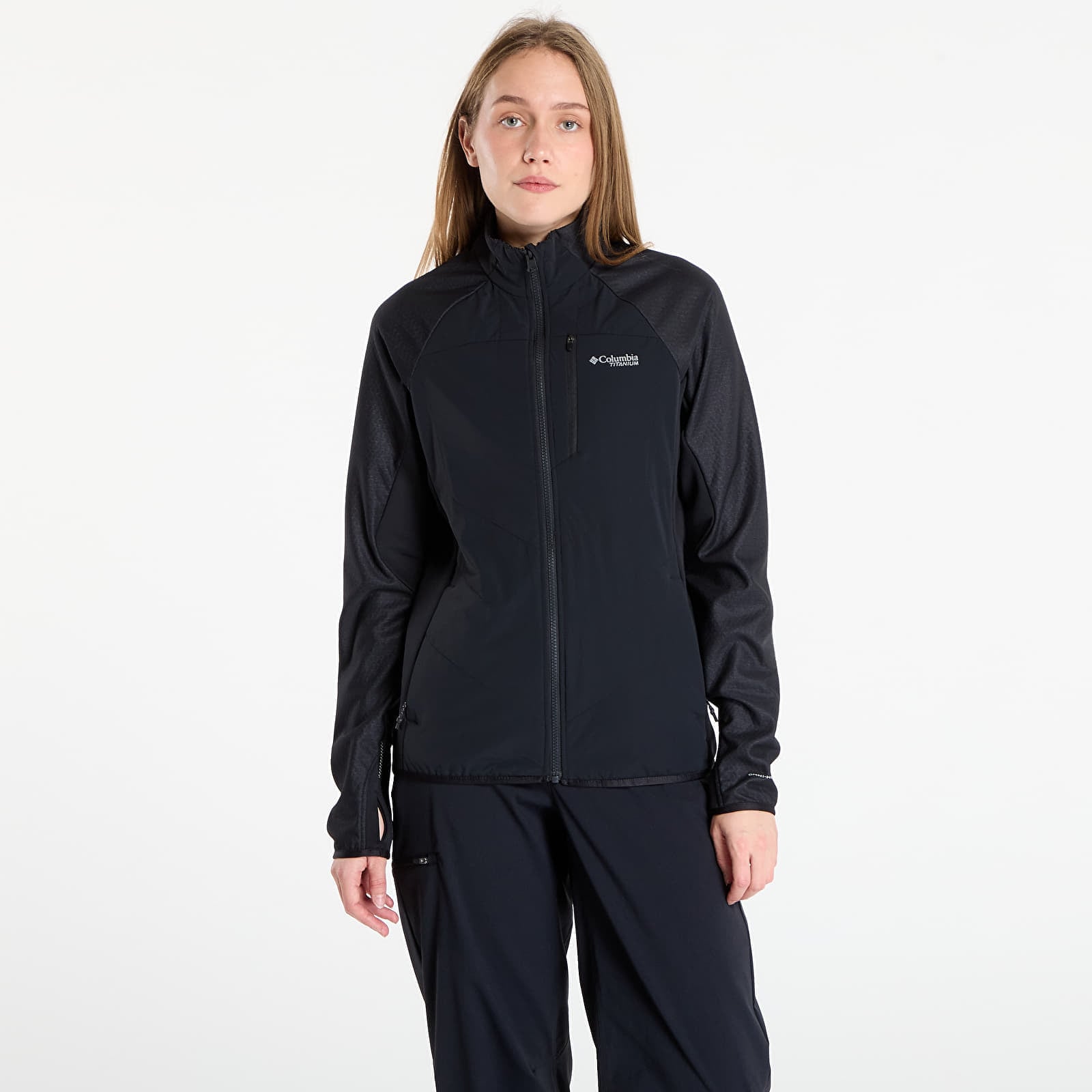 Sweatshirt Columbia Arctic Crest™ Hybrid Full Zip Black XS