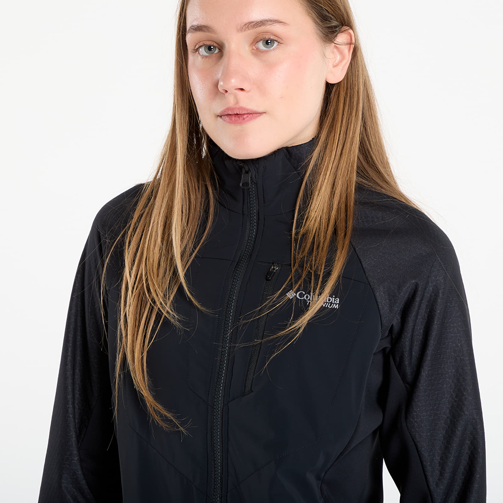 Sieviešu džemperi Columbia Arctic Crest™ Hybrid Full Zip Black