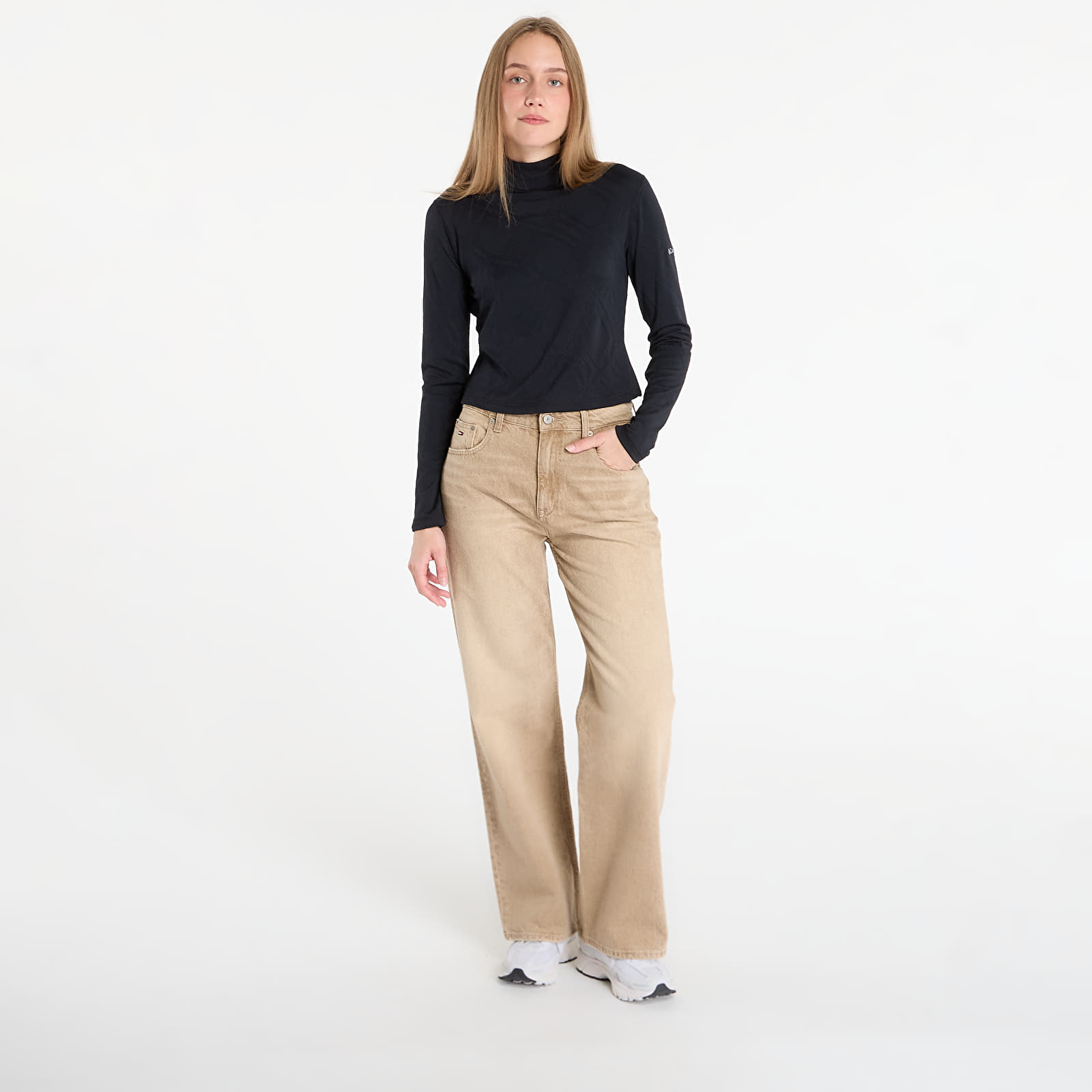 Sieviešu T-krekli Columbia Granite Point™ LS Turtleneck Black