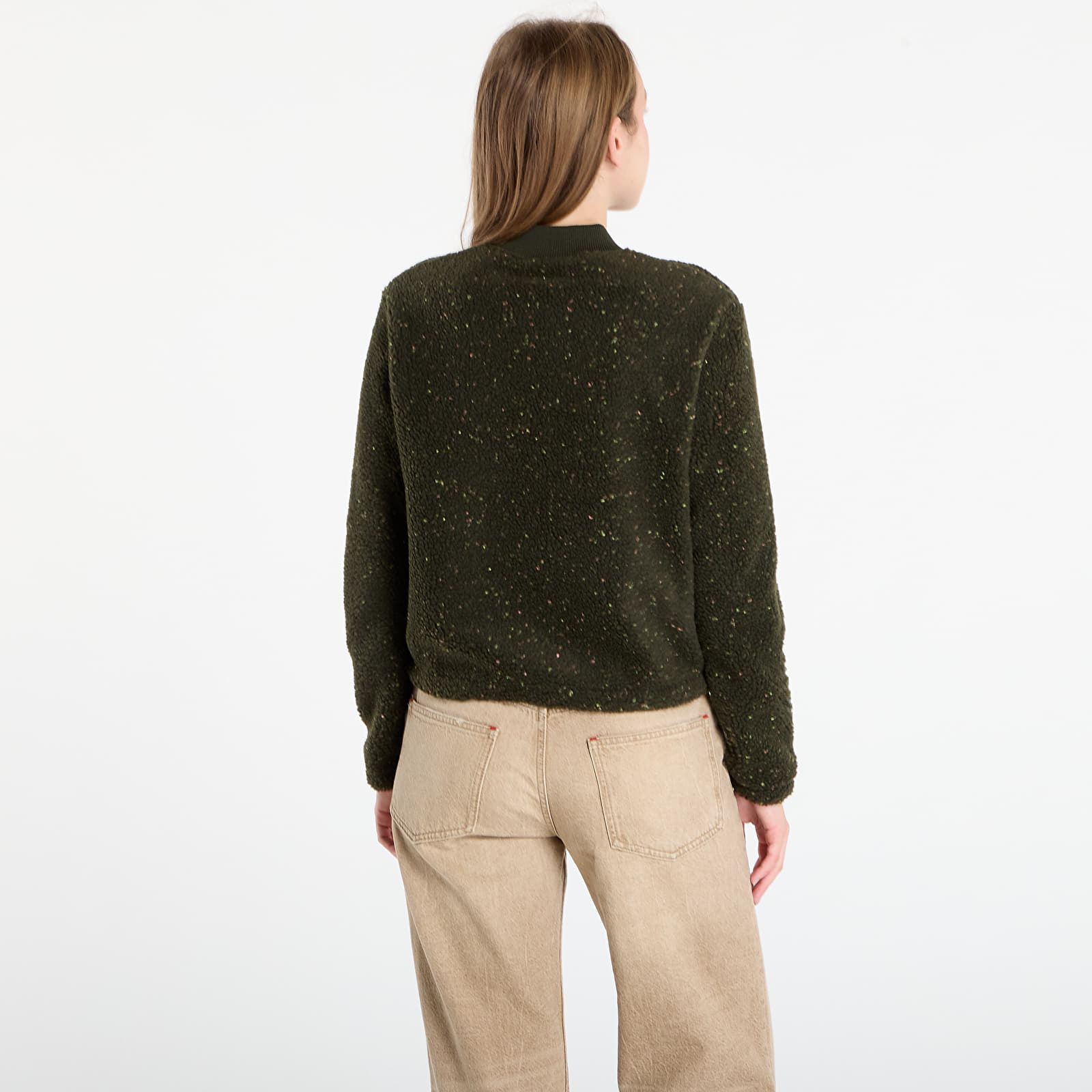 Sieviešu džemperi Columbia Stellar Path™ Fleece Bomber Full Zip Greenscape