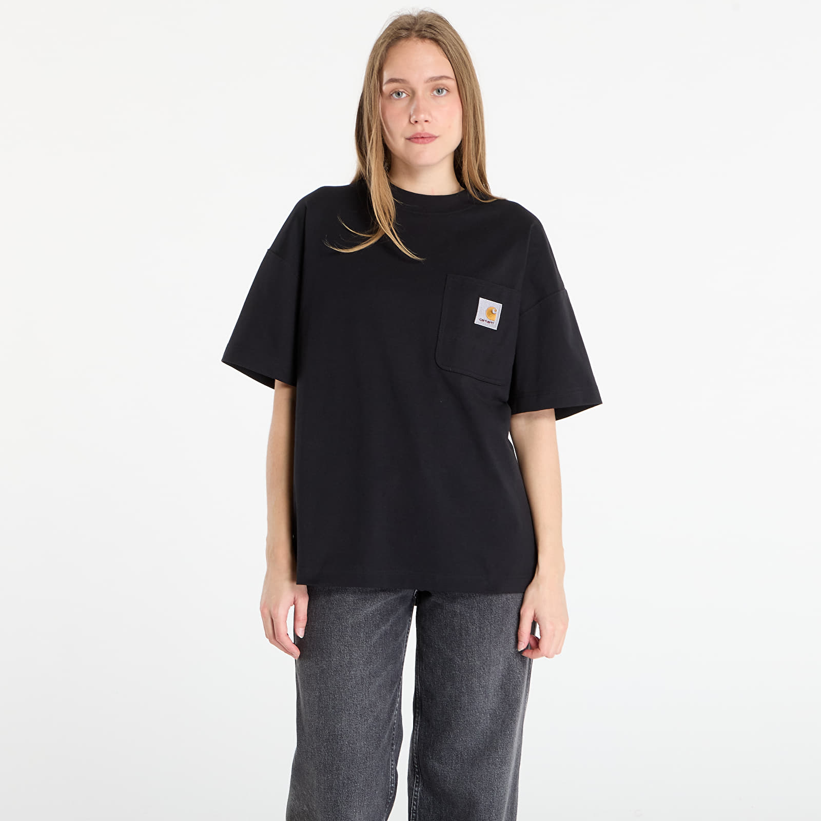 Men's T-shirts Carhartt WIP S/S Work Pocket T-Shirt UNISEX Black