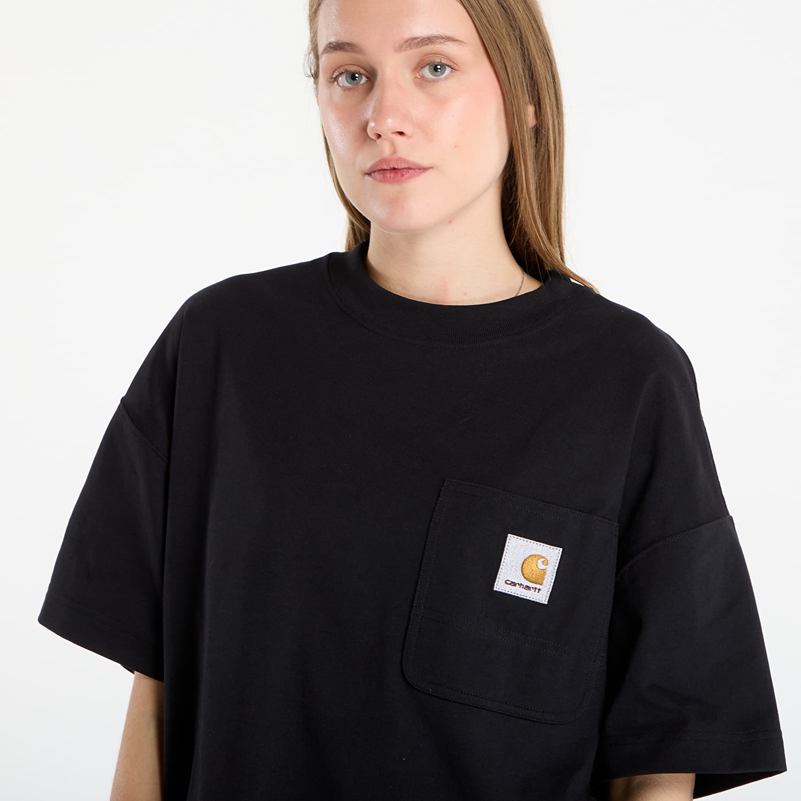Men's T-shirts Carhartt WIP S/S Work Pocket T-Shirt UNISEX Black