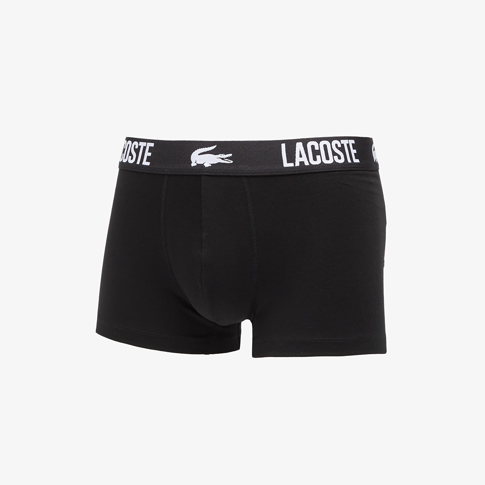 Boxer LACOSTE 3-Pack Trunk Black