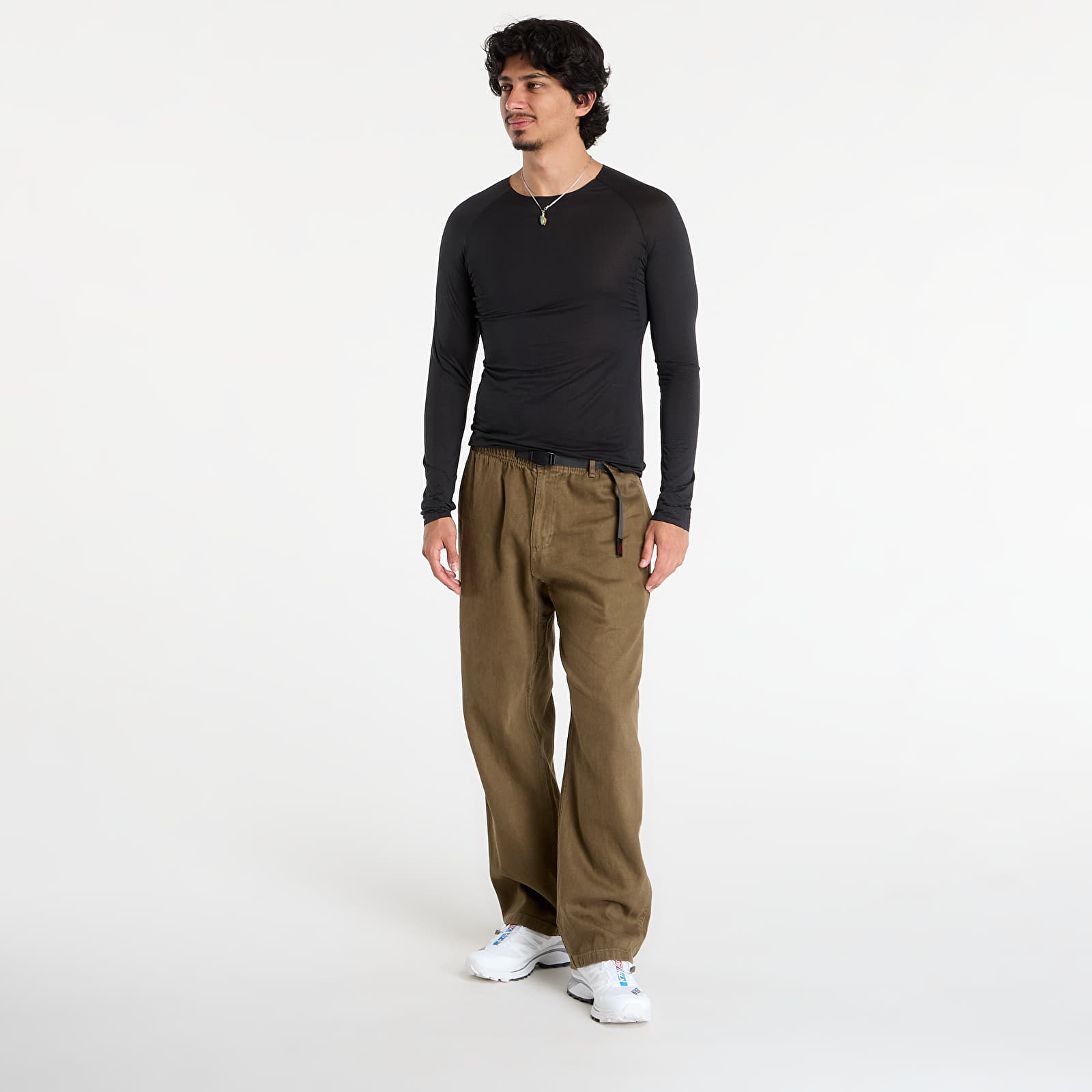 Мъжки панталон Gramicci Hemp Pant Straight Fit Seafoam