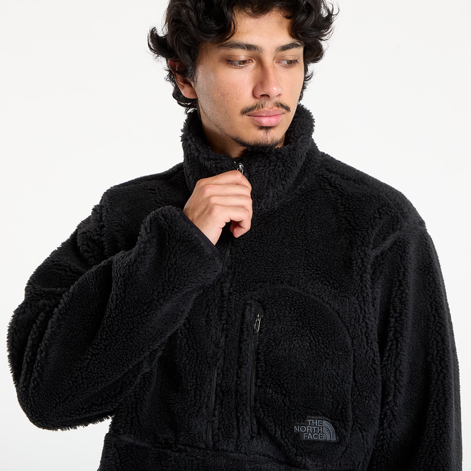 Мъжки суичъри The North Face M Extreme Pile Pullover 2 TNF Black