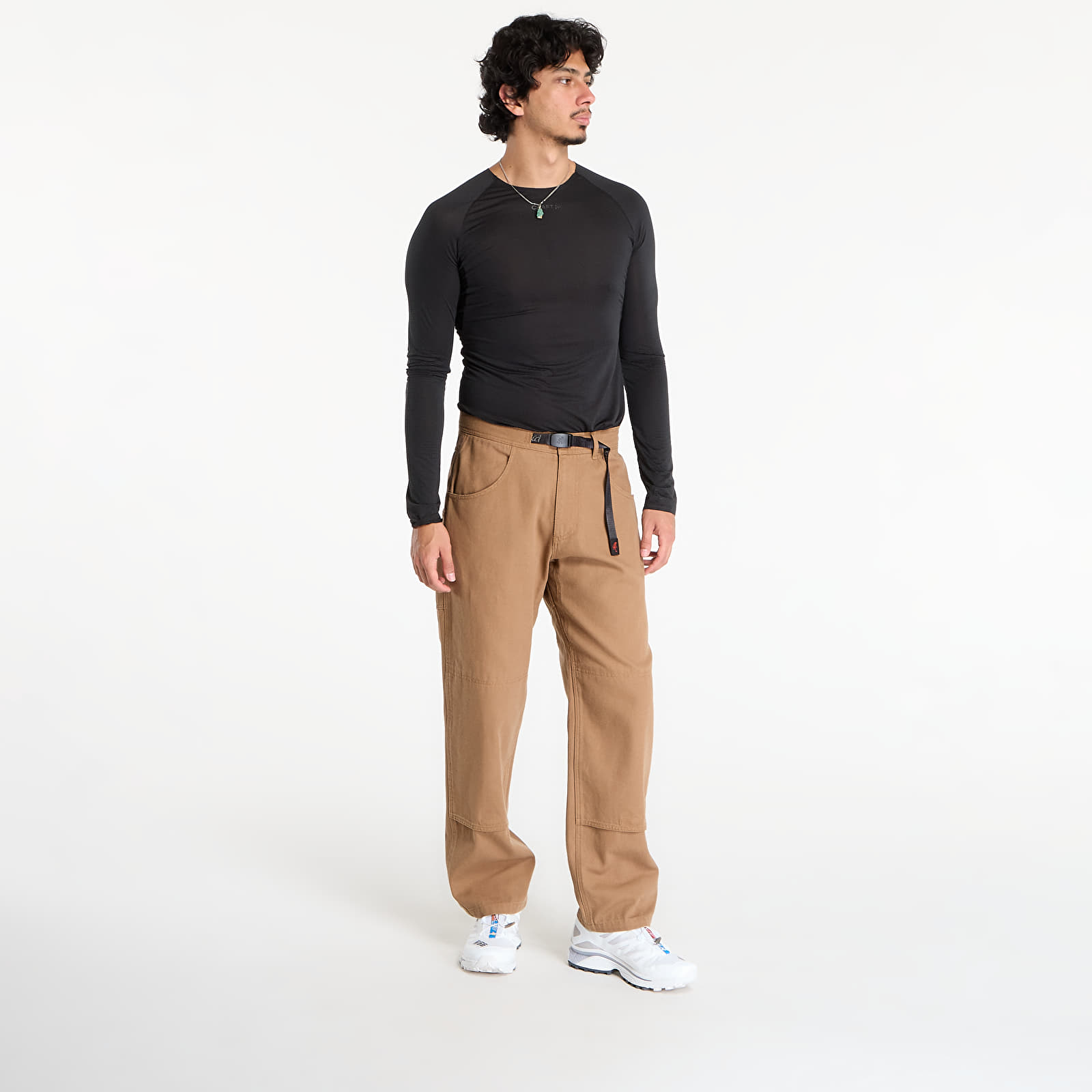 Pantaloni bărbați Gramicci El Cap Canvas Pant Walnut