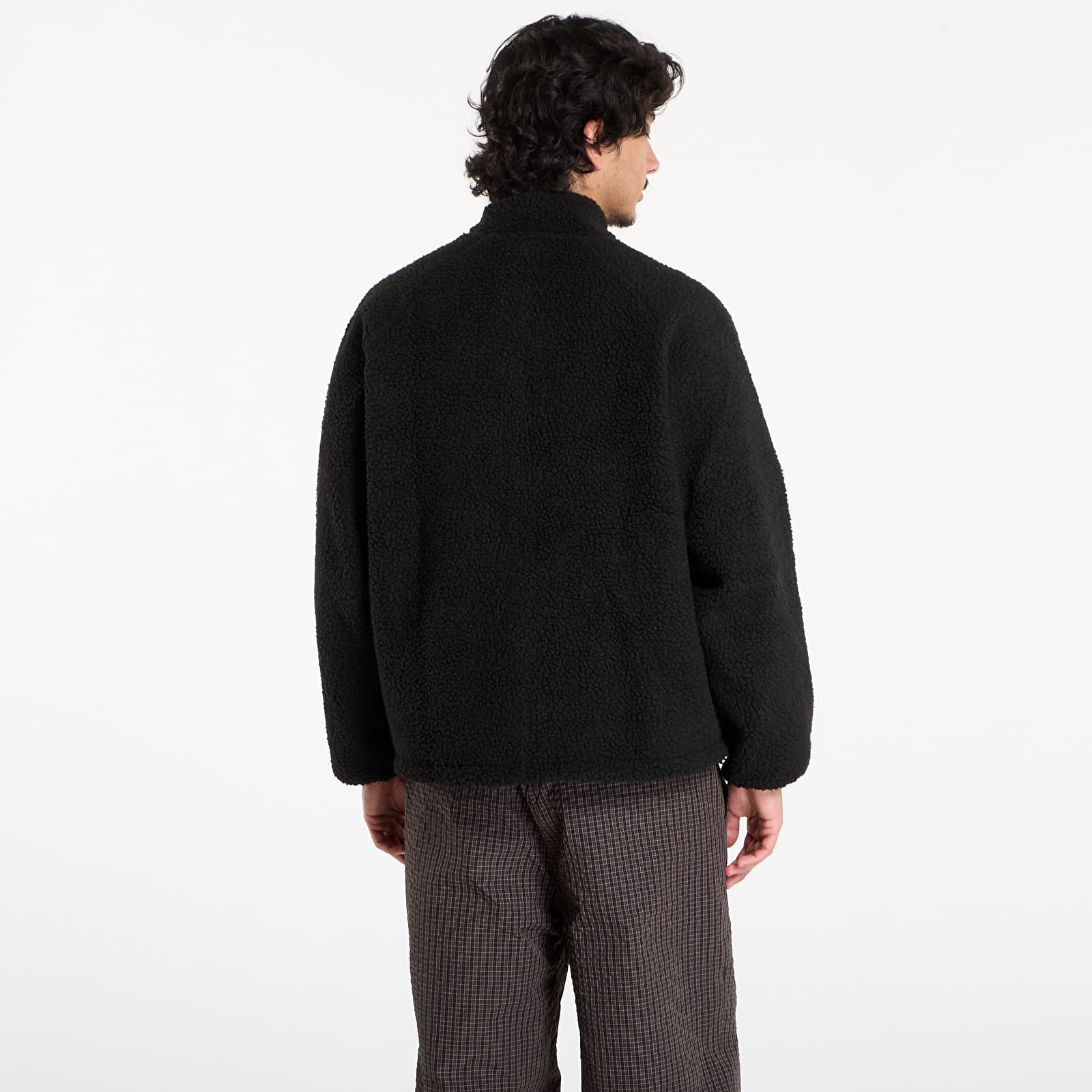 Мъжки якета Gramicci Reversible Sherpa Jacket UNISEX Charcoal / Black