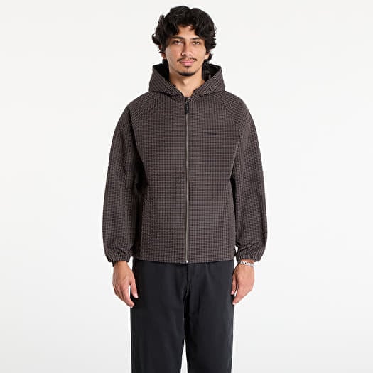 Veste Gramicci Northside Plaid Hooded Jacket Deep Brown